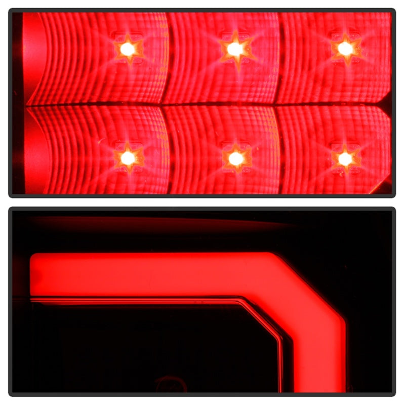 Spyder 04-09 Dodge Durango LED Tail Lights - Black ALT-YD-DDU04-LED-BK 5086532 5086532 Photo - Unmounted
