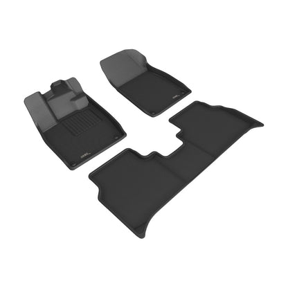 3D MAXpider 21-23 VOLKSWAGEN ID.4 1st/2nd row Floormat - Black L1VW11901509 L1VW11901509 Photo - Primary