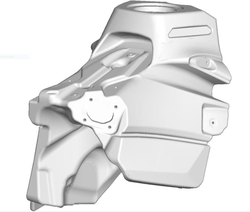 Acerbis 19-21 KTM SX125/150/250/2019 XC250/300 3.1 Gallon Fuel Tank - Natural 2780640147 2780640147 Photo - Primary