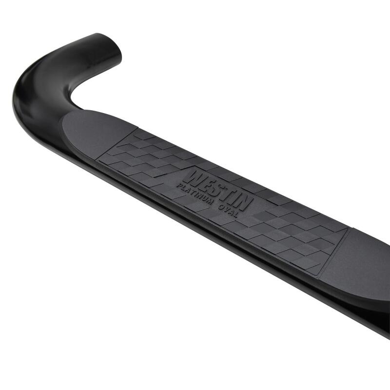Westin 19-22 Chev/GMC Silverado/Sierra 1500 DC (No 2019 Ltd) Platinum 4 Oval Nerf Step Bars - Blk 21-4125 21-4125 Photo - Unmounted