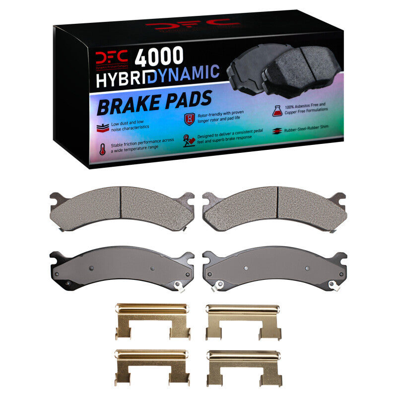 DFC DFC 4000 HybriDynamic Brake Pads Brakes, Rotors & Pads Brake Pads - OE main image