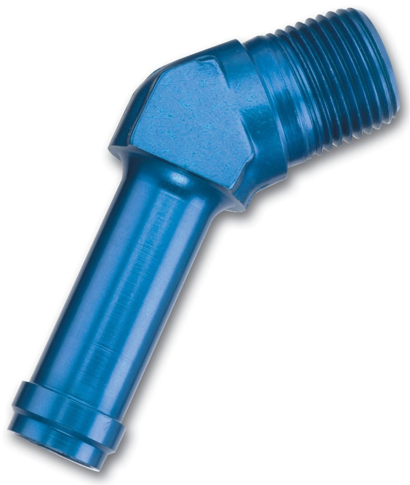 Russell Performance -4 AN 45 Degree 1/8in Pipe to 1/4in Tube Adapter 663050 663050 Photo - Primary