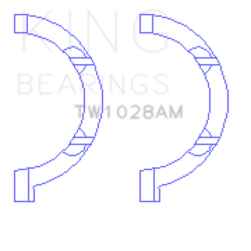 King Engine Bearings King Chrysler Pentastar 3.6L ERB V6 Thrust Washer Set TW1028AM TW1028AM Photo - Primary