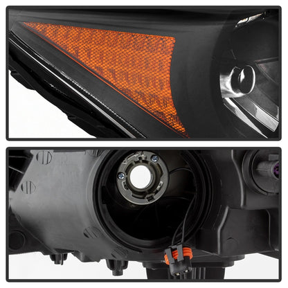 SPYDER xTune 09-12 Chevrolet Traverse (Excl LTZ) OEM Style Headlights - Black (HD-JH-CTRA09-AM-BK) 9042539 9042539 Photo - Unmounted