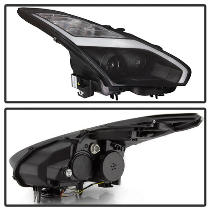Spyder Nissan GTR R35 09-14 - Projector Headlights - DRL LED - Black 5085696 5085696 Photo - Unmounted