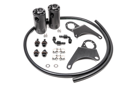 Radium Engineering Mitsubishi Evo 8-9 Dual Catch Can Kit Fluid Lock 20-0118-FL 20-0118-FL Photo - Primary