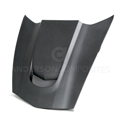 Anderson Composites 04-16 Chevy Corvette C7 Stingray Dry Carbon Fiber Hood AC-HD14CHC7-VS-DRY AC-HD14CHC7-VS-DRY Photo - Primary