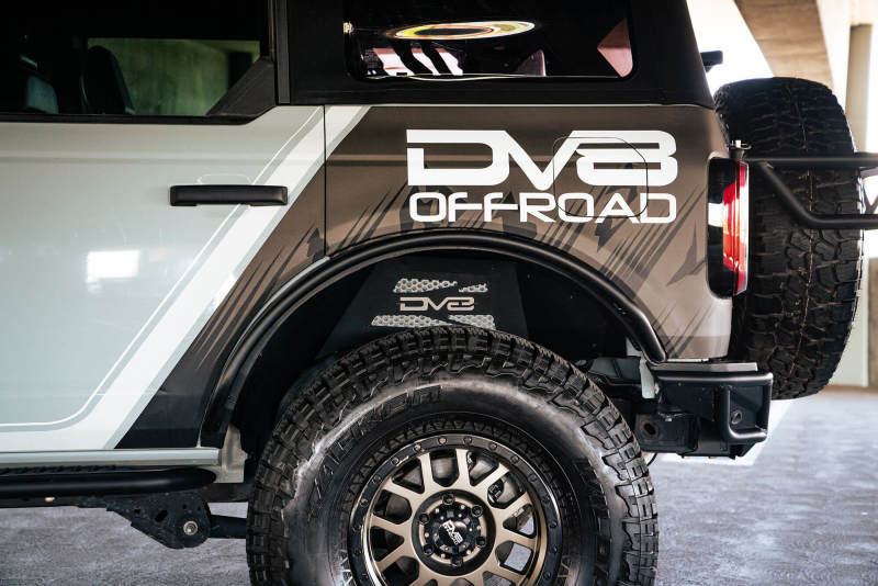 DV8 Offroad 21-22 Ford Bronco Rear Inner Fender Liners INFEND-05RB INFEND-05RB Photo - Unmounted
