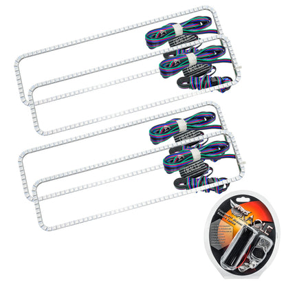 ORACLE Lighting Oracle Chevrolet Suburban 92-99 Dual Halo Kit - ColorSHIFT 2280-330 2280-330 Photo - Primary