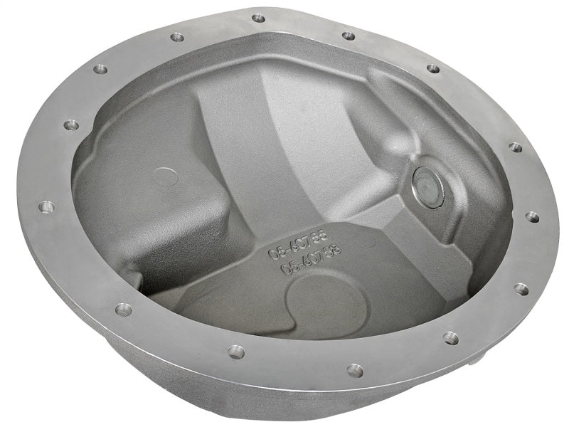 aFe Street Series Rear Differential Cover Raw w/ Machined Fins 46-70360 Photo - Unmounted