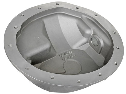 aFe Street Series Rear Differential Cover Raw w/ Machined Fins 46-70360 Photo - Unmounted