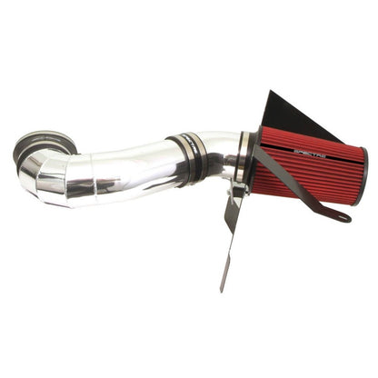 Spectre 05-09 Ford Mustang GT V8-4.6L F/I Air Intake Kit - Polished w/Red Filter 9924 9924 Photo - Primary