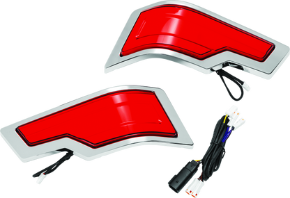 Kuryakyn Tracer Tour Pak Rear Lites Red 2954 2954 Photo - Primary