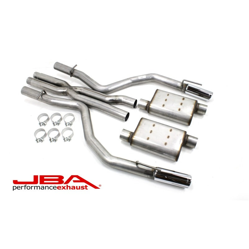 JBA 15-20 Dodge Charger SRT8 & Hellcat 6.2/6.4L 409SS Dual Rear Exit Cat-Back Exhaust 40-1669 40-1669 Photo - Primary