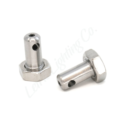 Letric Lighting Front Mirror Stem Mount for 45-Caliber MINI LEDs - Polished Stainless Steel LLC-45C-FMP LLC-45C-FMP Photo - Primary