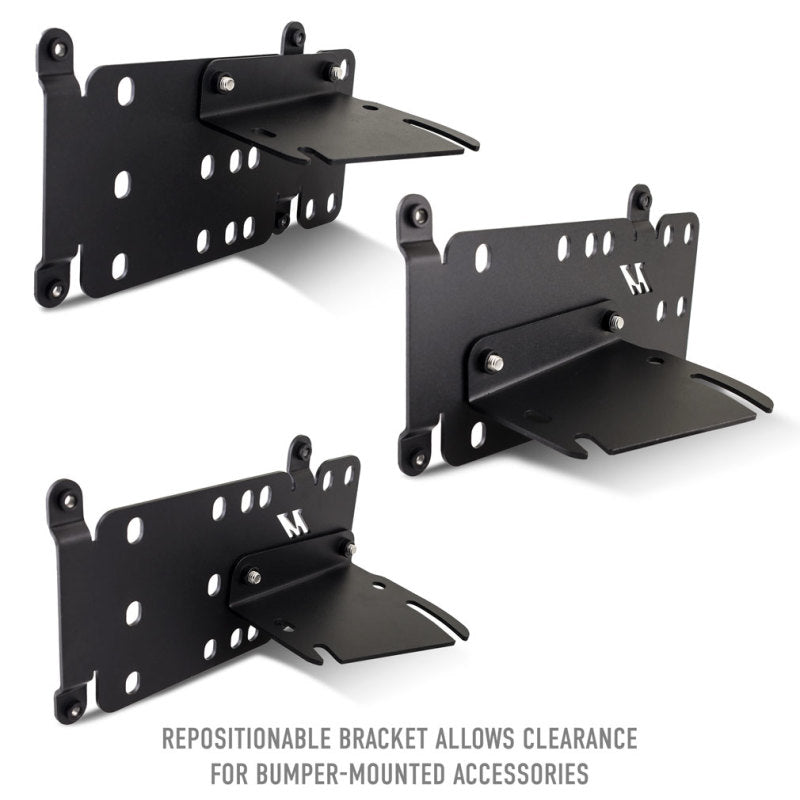 Mishimoto 2021+ Ford Bronco Modular Bumper License Plate Relocation MMLP-BR-21M MMLP-BR-21M User 4