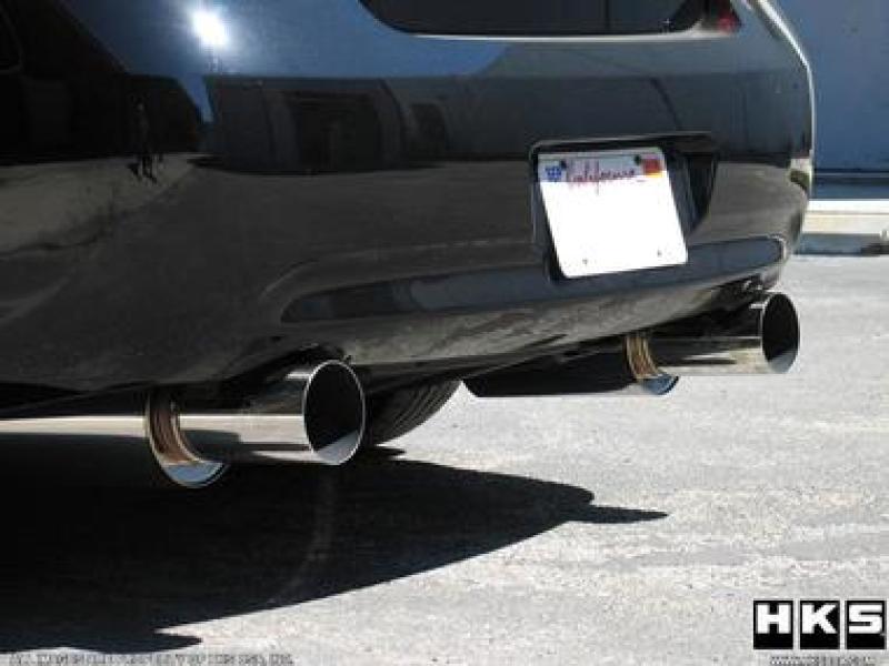 HKS 09-10+ G37 Sedan Hi-Power Rear Muffler 32003-BN001 Photo - Primary