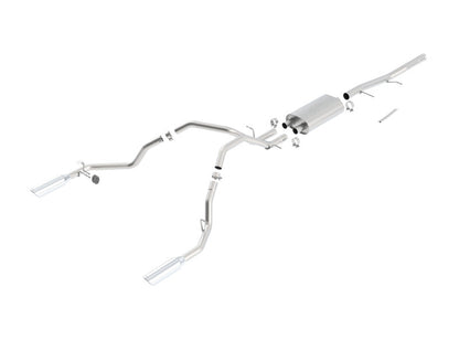 Borla 09-12 GMC Sierra 1500 / 09-12 Chevrolet Silverado 1500 SS Catback Exhaust 140340 140340 Photo - Primary