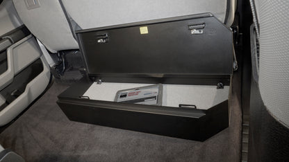 Tuffy Products Tuffy Underseat Lockbox 2/3 Length W/ Keyed Lock For Ford Fseries Supercrew 344-01 344-01 Photo - Mounted