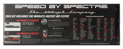 Spectre 94-01 Dodge RAM 1500/2500 V8-5.2/5.9L F/I Air Intake Kit - Polished w/Red Filter 9931 9931 Photo - in package