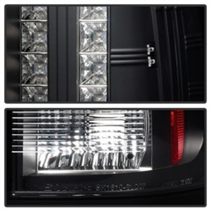 Spyder Chevy Silverado 07-13 LED Tail Lights Blk ALT-YD-CS07-LED-BK 5001771 5001771 Photo - Unmounted