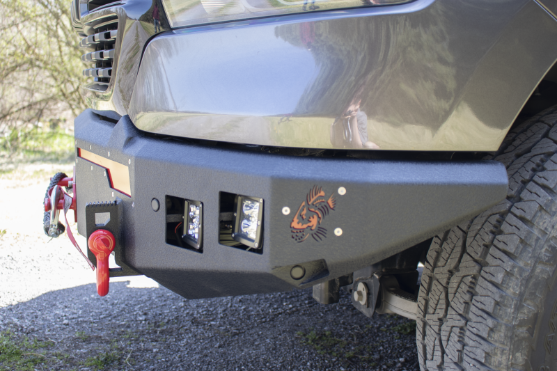 Fishbone Offroad 2019+ Ram 1500 Pike Winch Plate - Black FB22401 FB22401 Photo - lifestyle view