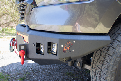 Fishbone Offroad 2019+ Ram 1500 Pike Winch Plate - Black FB22401 FB22401 Photo - lifestyle view