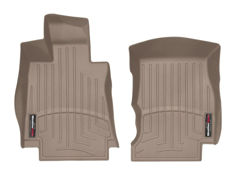 WeatherTech 2017+ Alfa Romeo Giulia AWD Front FloorLiner - Tan 4512091 4512091 Photo - Unmounted