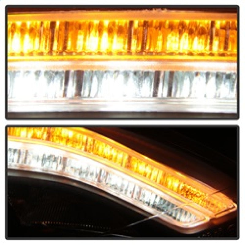 Spyder Mercedes W221 S Class 07-09 Headlights - HID Model Only - Black PRO-YD-MBW22107-HID-DRL-BK 5083890 5083890 Photo - Unmounted