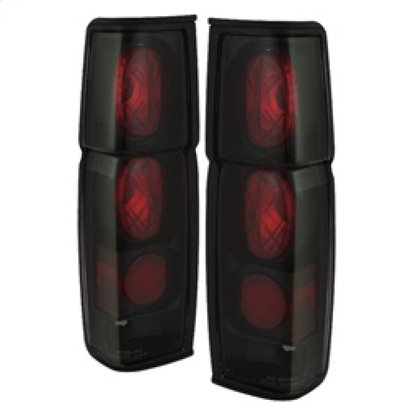 Spyder Nissan Hardbody 86-97 Euro Style Tail Lights Black Smoke ALT-YD-NH86-BSM 5078216 5078216 Photo - Primary