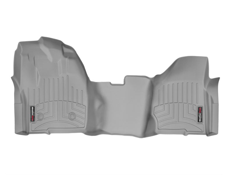 WeatherTech 12+ Ford F250/F350/F450/F550 Front FloorLiner - Grey 465811 465811 Photo - Primary