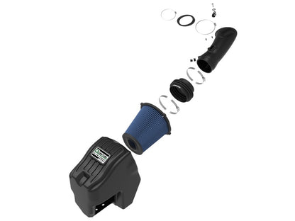 aFe Quantum Pro 5R Cold Air Intake System 11-16 Ford Powerstroke V8-6. 53-10003R Photo - Unmounted