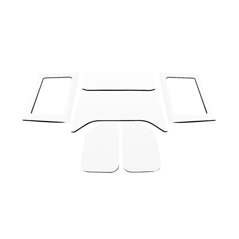 DEI 07-18 Jeep Wrangler JK 4-Door Headliner Complete Kit - White 50292 50292 Photo - Primary