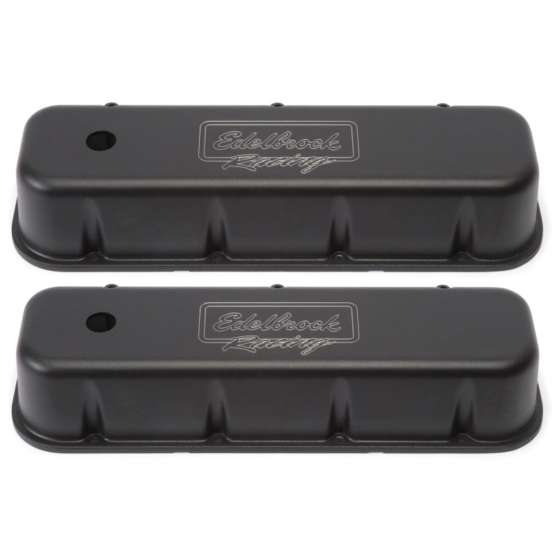 Edelbrock Victor Series, Valve Cover, Chevrolet, 1965 & Later 396-502 V8 41803 Photo - Primary