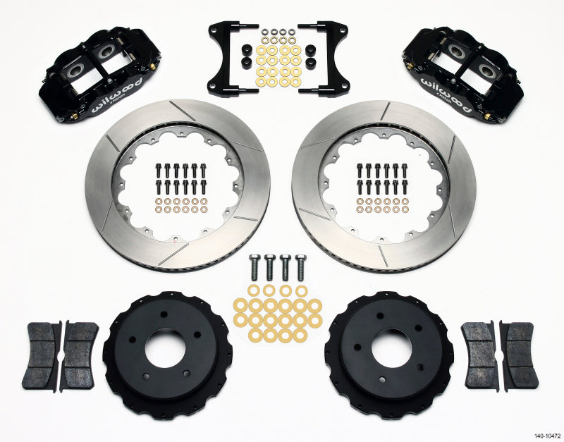 Wilwood Narrow Superlite 4R Rear Kit 14.00in 65-82 Corvette C2/C3 140-10472 140-10472 Photo - Primary