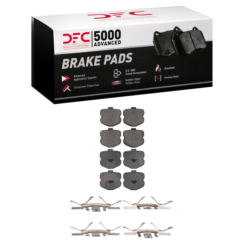 DFC DFC 5000 Advanced Low Met Brake Pads Brakes, Rotors & Pads Brake Pads - OE main image