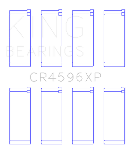 King Engine Bearings BMW S14B20/S14B23/S14B25 (Size STDX) Connecting Rod Bearing Set CR4596XPSTDX CR4596XPSTDX Photo - Primary