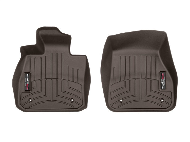 WeatherTech WT FloorLiner - Front - Cocoa Floor Mats Floor Mats - Rubber main image