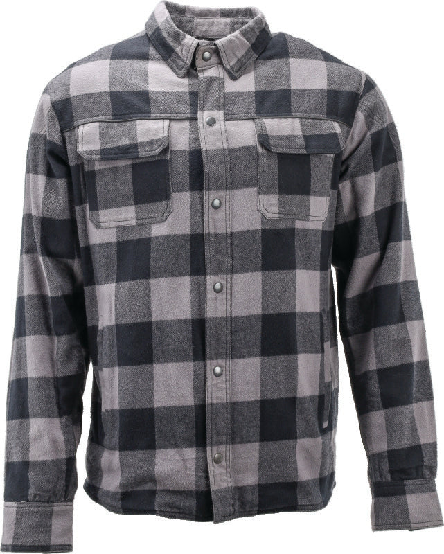 Kuryakyn Leather By River Road Vise Flannel Moto Shirt - Large 094523 094523 Photo - Primary