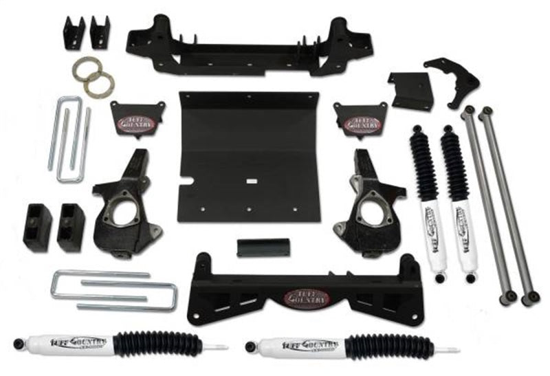 Tuff Country 01-06 Chevy Silverado 1500HD 4x4 6in Lift Kit (w/3pc Sub Frame SX8000 Shocks) 16992KN 16992KN Photo - Primary