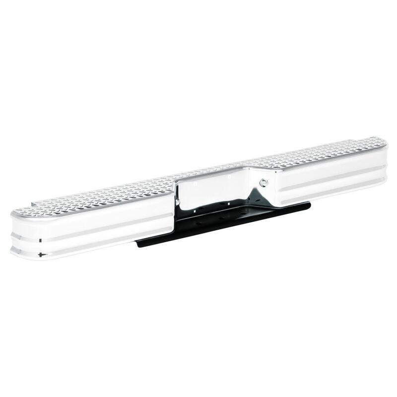 Westin/Fey 67-96 F-Series Style Side / 97-98 F-250/350 HD Diamondstep Universal Bumper - Chrome 21000 21000 Photo - Primary