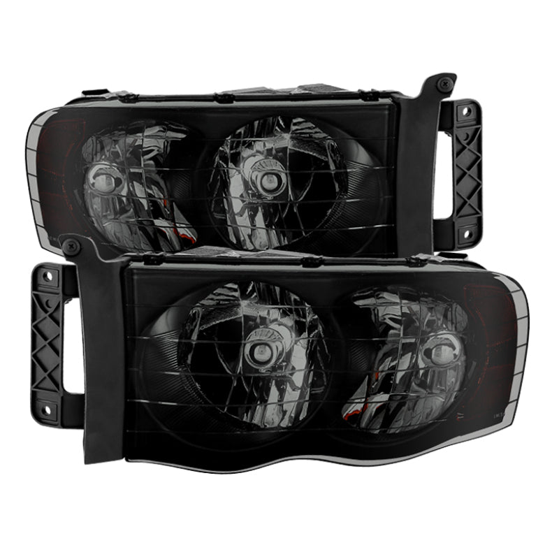 SPYDER Xtune Dodge Ram 1500 02-05 Amber Crystal Headlights HD-JH-DR02-AM-BSM 9030352 9030352 Photo - Primary