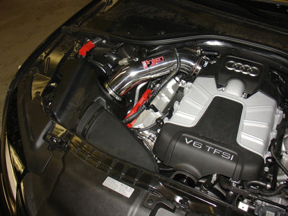 Injen 12 Audi A7 3.0L Supercharged Wrinkle Black Cold Air Intake w/ MR SP3085WB Photo - Mounted