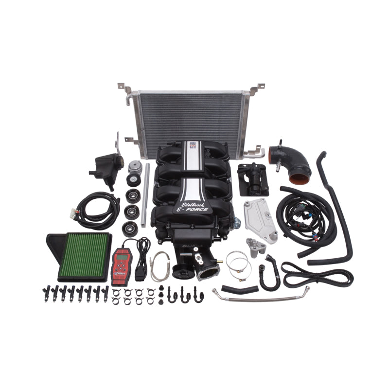 Edelbrock Supercharger Stage 1 - Street Kit 2011-2014 Ford Mustang 5 0L w/ Tuner 1588 1588 Photo - Primary