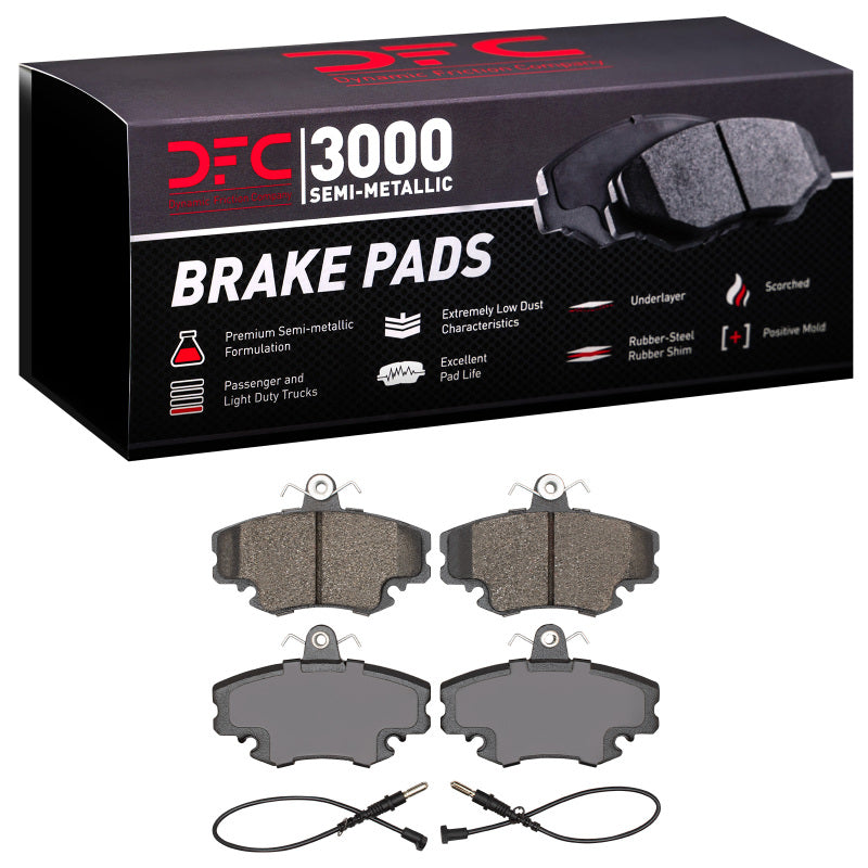 DFC DFC 3000 Semi-Met Brake Pads Brakes, Rotors & Pads Brake Pads - OE main image