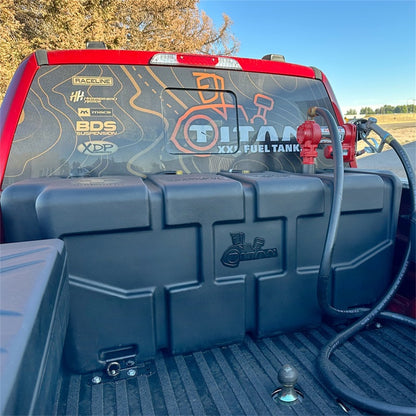 Titan Fuel Tanks Universal 100 Gallon Heavy Duty Transfer Tank (Non Nissan Cargo Box/RamBox) 5015100 5015100 Photo - Mounted