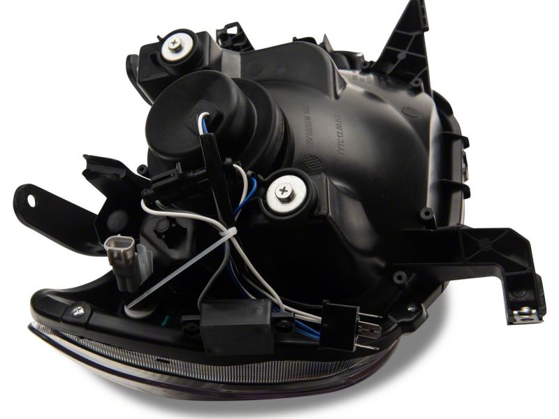 Raxiom 12-15 Toyota Tacoma Axial Series Projector Headlights w/ LED Bar- Blk Housing (Clear Lens) TT21849 TT21849 Photo - Close Up