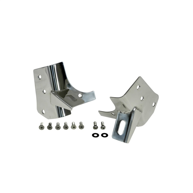 Rugged Ridge 97-06 Jeep Wrangler Stainless Steel Windshield Light Brackets 11028.02 11028.02 Photo - Primary