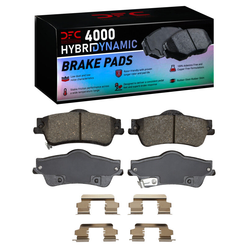 DFC DFC 4000 HybriDynamic Brake Pads Brakes, Rotors & Pads Brake Pads - OE main image