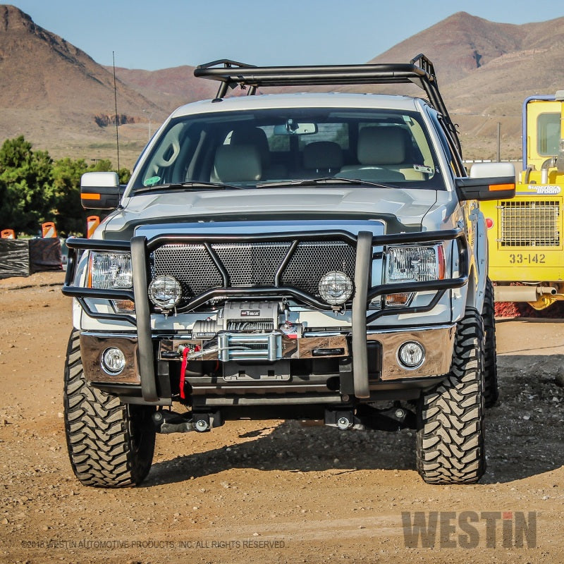 Westin HDX Winch Mount Grille Guard 57-92505 Photo - Mounted